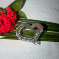 Aesthetic Light Brown Clear Heart Hair Claw Clip - Minimalist Korean Style Clutcher for Women