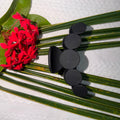 Black Matte Bubble Hair Clip